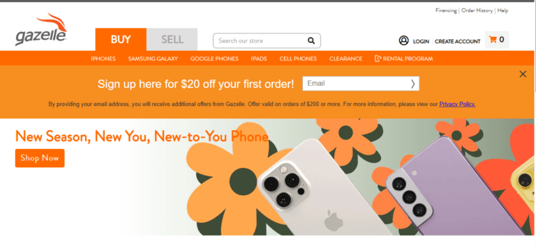 Gazelle best site to sell your smartphone