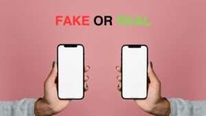 fAKE OR REAL MOBILE COMPARISON